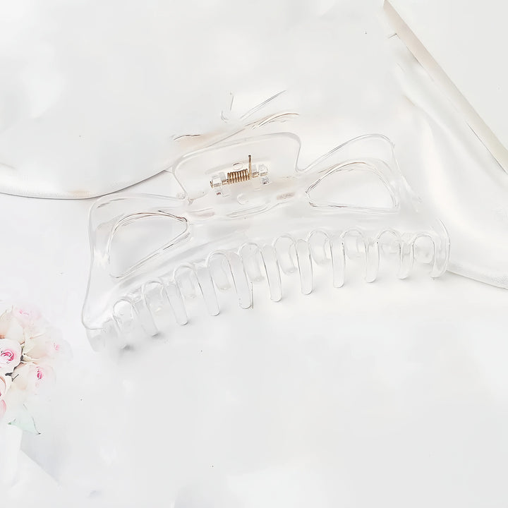 One large hair clip is designed for thick and long curly hair on women, hair claw clips for girls, and long-lasting styling larg