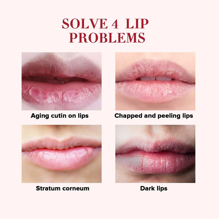 Rose Cherry Honey Peach Lipstick Moisturizing Lip Mask, Unisex Lip Oil, Nourishing Smoothing Lip Lines Lip Blam Lip Care