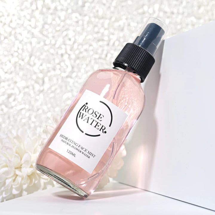 120Ml Rose Pure Dew Toner Facial Moisturizing And Firming Lotion For Daily Use Essence Extracted From Plants Holiday Gifts Trave
