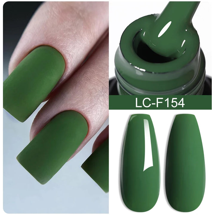 LILYCUTE 7ML Pink Glitter Nail Gel Polish Nude Natural Long Lasting Manicure Soak Off UV LED Nail Art Base Top Coat Gel Varnish