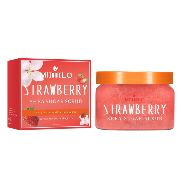 SHEA SUGAR SCRUB, exfoliating scrub, smooth and beautiful skin, moisturizing and nourishing care, can be used on the whole body