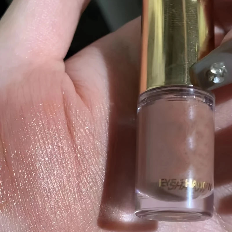 Liquid Eyeshadow Stick - Matte & Glitter for Contour & Eye Makeup,Blendable Creamy Texture,Long-Lasting Wear,Natural Eye Makeup