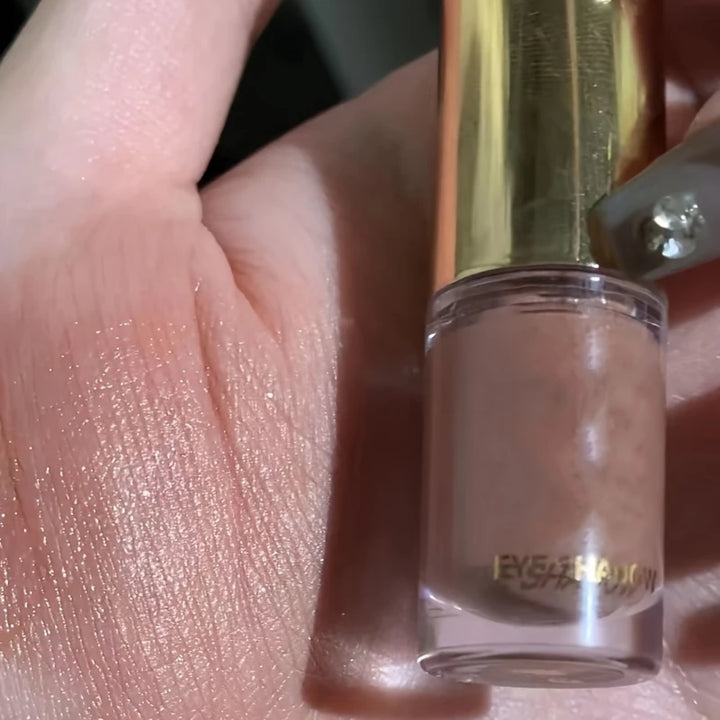 Liquid Eyeshadow Stick - Matte & Glitter for Contour & Eye Makeup,Blendable Creamy Texture,Long-Lasting Wear,Natural Eye Makeup