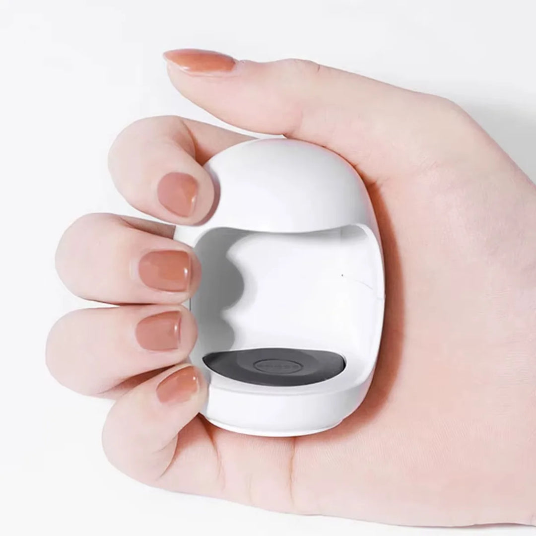YIKOOLIN 6W Mini UV LED Nail Lamp – Cute Eggshell Design, USB Portable Gel Curing Light