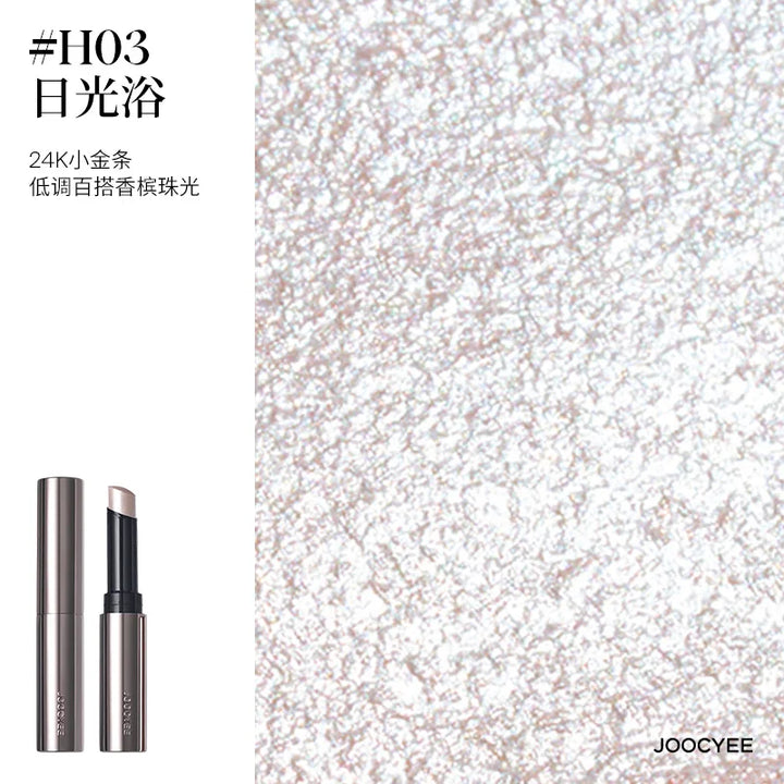 Joocyee Diamond Highlight Stick Brightens The Eyes Pearl Light Burst The Face And The Natural Highlighter Concealer Bronzer