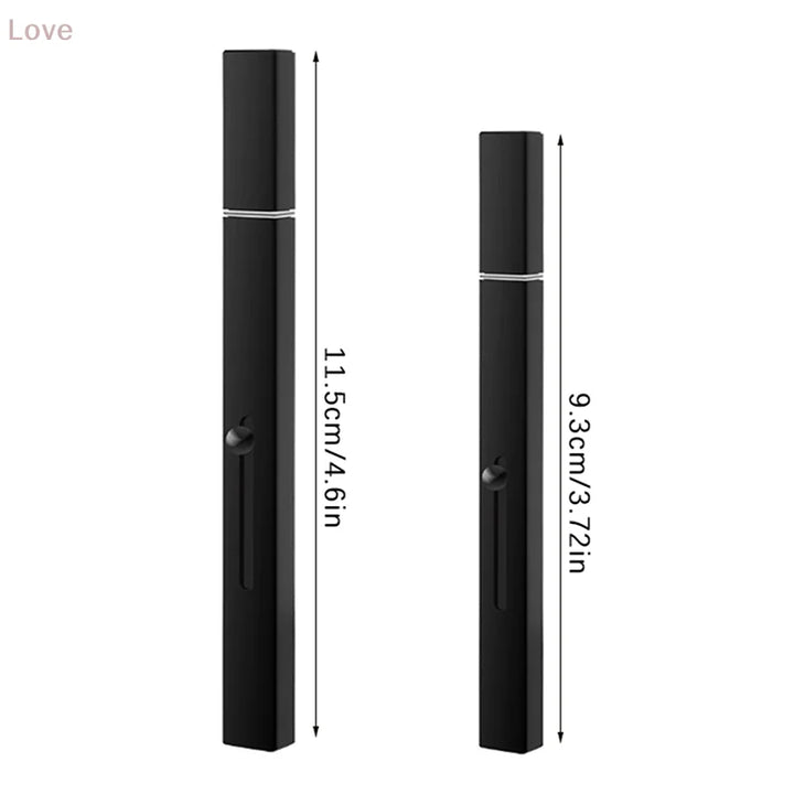 [L&P]Portable Soft Retractable Lip Brush Double Head Makeup Brush With Cover For Lipstick And Concealer Beauty