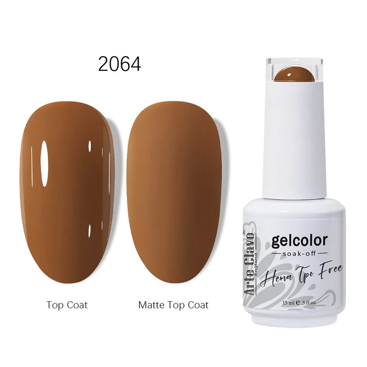 Arte Clavo 15ml HEMA TPO FREE Gel Nail Polish Pink Hybrid Nail Manicure Semi-permanent Enamels Varnish For UV LED Nails Supplies