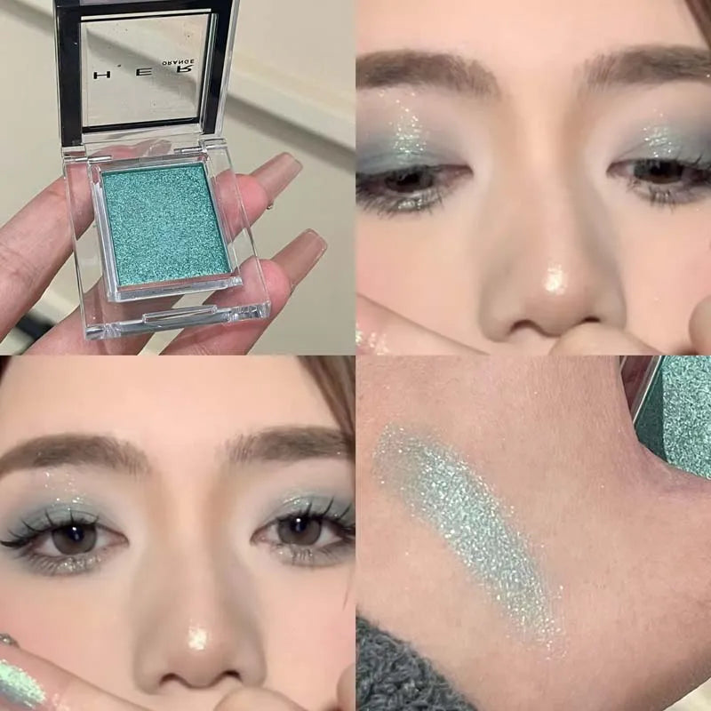 Herorange Glitter Single Eyeshadow No Fallout Diamond Sparkle Multi Use Inner Corner under Eye Fairy Makeup