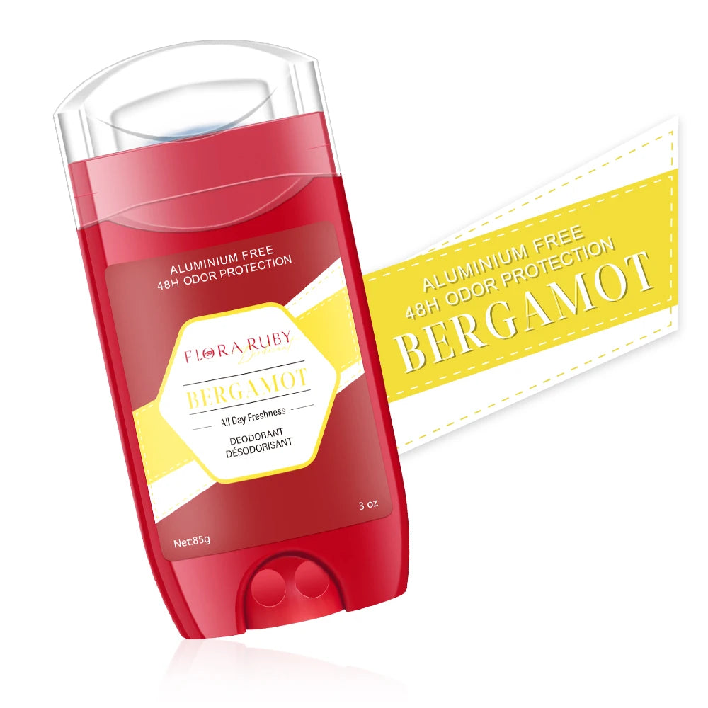 Aluminum Free Deodorant for Men,48H Odor Protection,48H Freshness & Lasting,with Sandalwood Cedarwood Scent,85g/3OZ
