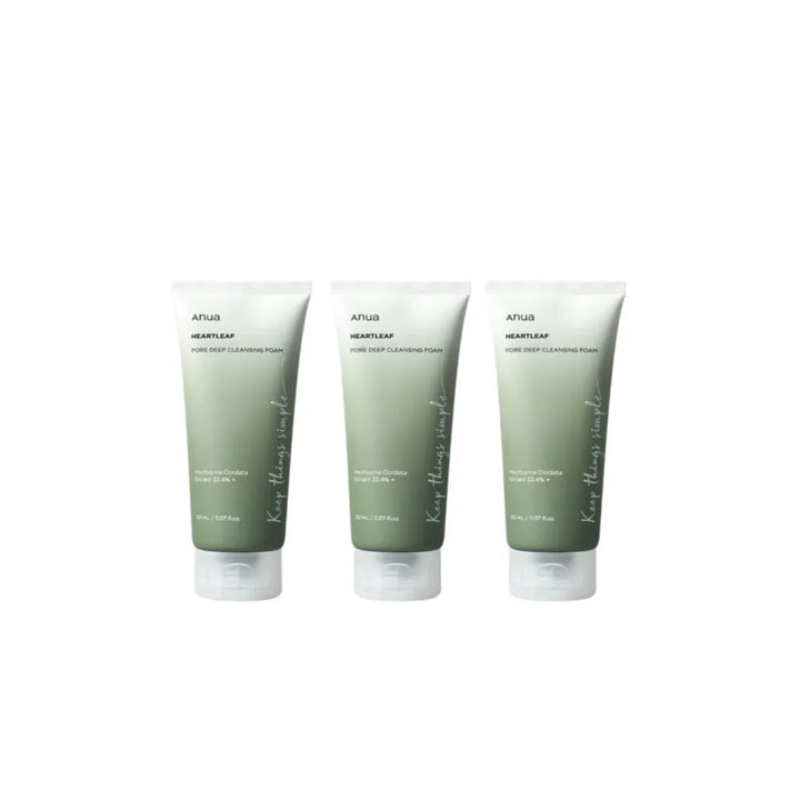 Anua Cleanser Heartleaf Oil Facial Cleanser Korean Original Form Moisturizing Soothing Skin Care Heartleaf Oil Control Cleanser