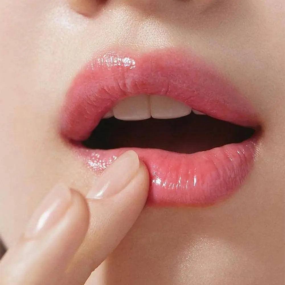 6PCs Natural Fruit Discolored Lip Balm Set Color Changing Moisturizing Lip Tint Long-Lasting Glossy Nourishing Lipstick Lip Care