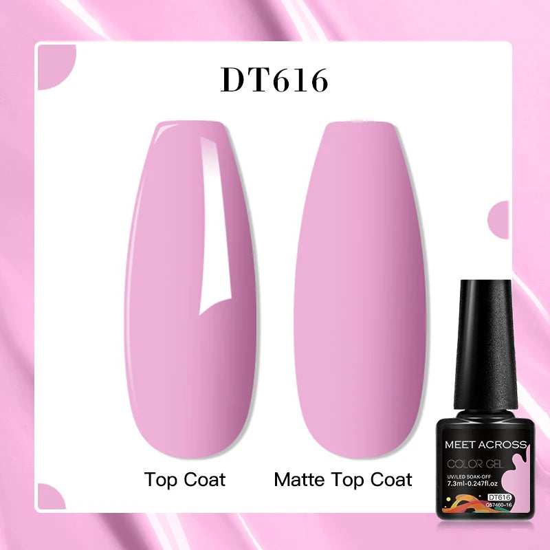 MEET ACROSS 7ml Porcelain White Cat Eye Gel Polish Holographic Glitter Magnetic Galactic Effect Gel Nail Polish Soak Off UV Gel