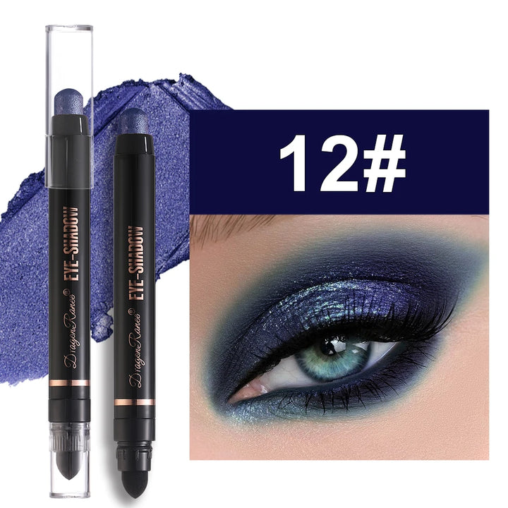 Eyeshadow Pen, Pearlescent Eyeshadow, Versatile, One-Touch Application, Non-Smudging, Waterproof Eyeshadow, High-Gloss, Delicate, Silky, Shimmering Liquid Eyeshadow