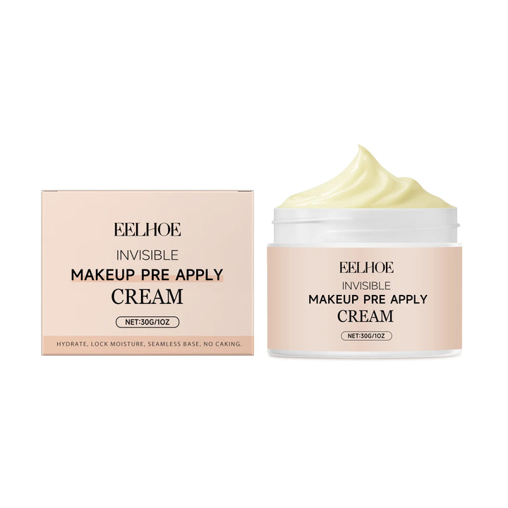 Pre Primer Invisible Makeup Waterproof Minimize Pore Brightening Skin Tone Natural Isolation Pre Apply Cream Primer Makeup 30g