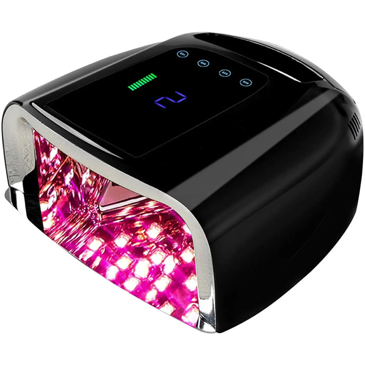Rechargeable Nail lamp Portable 15600mAh Lampara de unas LED UV recargable de  96W Gel Polish Dryer Led Light for Nails