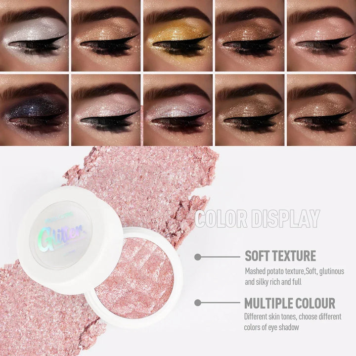 1PC Single Color Eye Shadow - No Discoloration, Pearlescent Matte, Brightening, Gradient, Create Charming Daily Eye Makeup