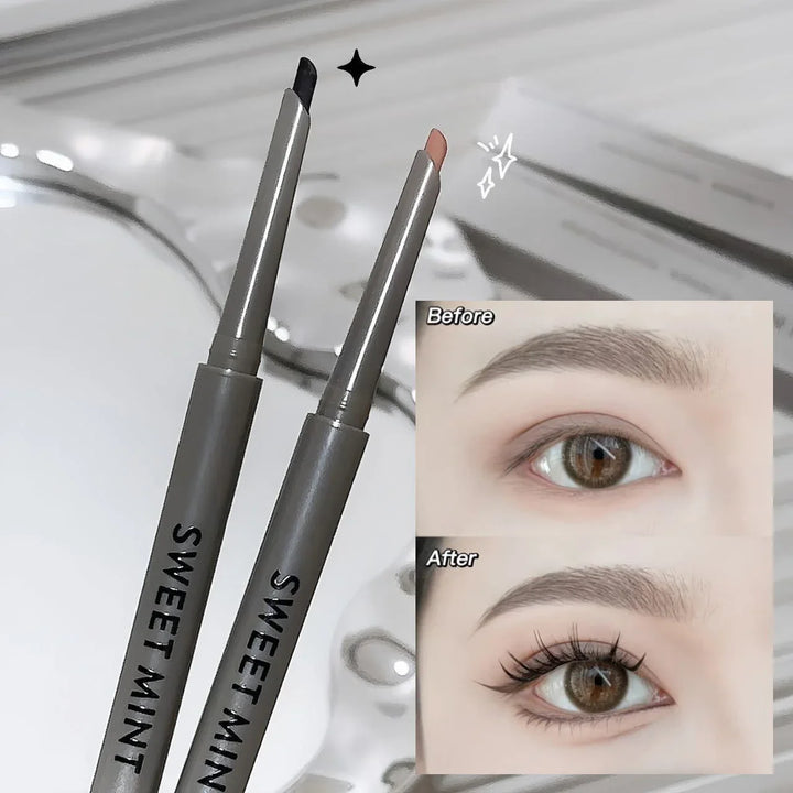 Sexy Rose Red Eye Liner Pencil Natural Matte Wine Red Lying Silkworm Eyeliner Easy To Color Waterproof Eye Make Up Cosmetics 1pc