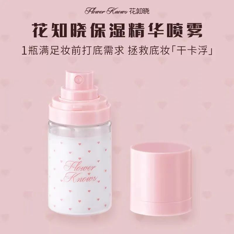 FlowerKnow Makeup Base Moisturizing Hydrating Face Mist Makeup Base Essence Spray  Korean Skin Care Primer Moisturizing