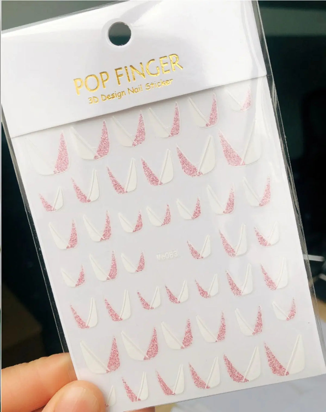 Nail Art Stickers Water Decals Eyes Stripe Nail Art Decorations for Manicure Accessories Press on Nails Foil Stickers and Decals