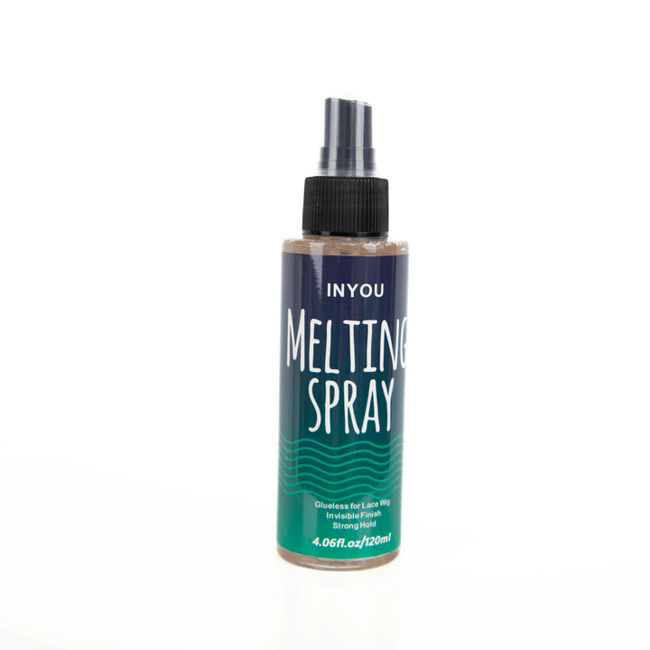 2-piece set  Hair Glue Remover Adhesive Cleaner and Lace Melting Spray and Holding Spray(120ml), Extreme Hold & Glueless