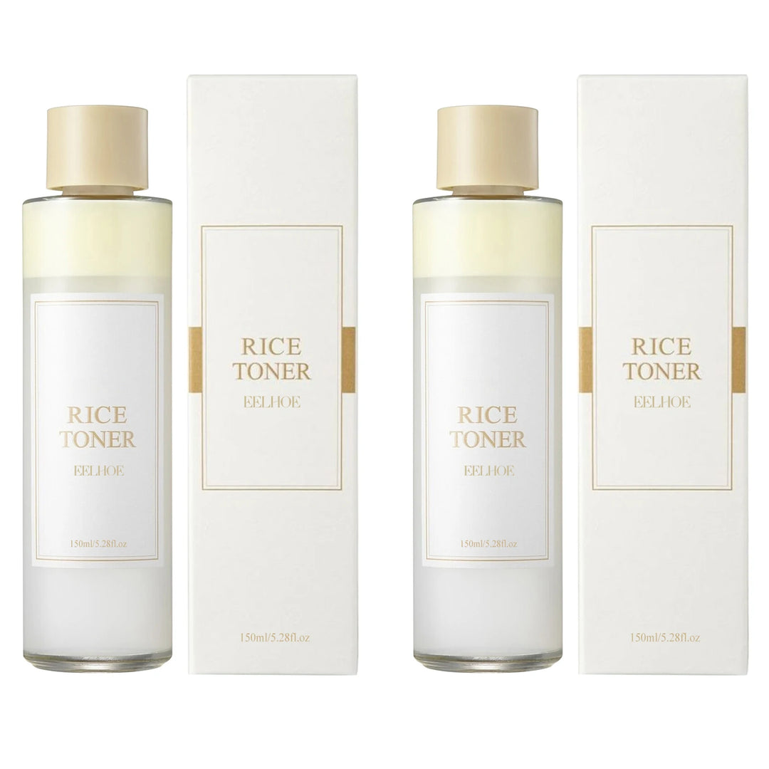 Rice Water Face Toner Essence Deep Moisturizing Repairing Skin Barrier Shrink Pore Brightening Anti Aging Nourishing Toner 150ml