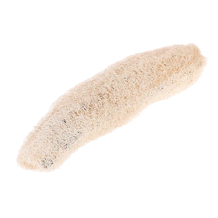 2024Natural Loofah Luffa Loofa Bathing Massage Pot Bowl Scrubber Spa Long Bath Body Shower Sponge Scrubber  bathroom accessories