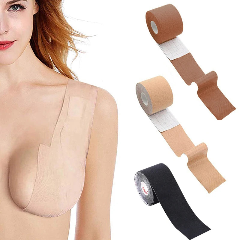 20pcs Black Women Cross Shape Self-Adhesive Disposable Satin Nipple Cover Sexy Breast Pasties Stickers Invisible Nipple Covers