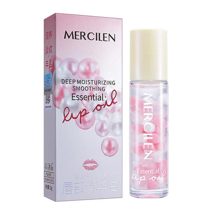 1/2/3PCS Crystal Rolling Ball Lip Oil Moisturizing Hydrating Lip Care Lip Tint Lip Balm, Long Lasting & Nourishing Plumper Lip G
