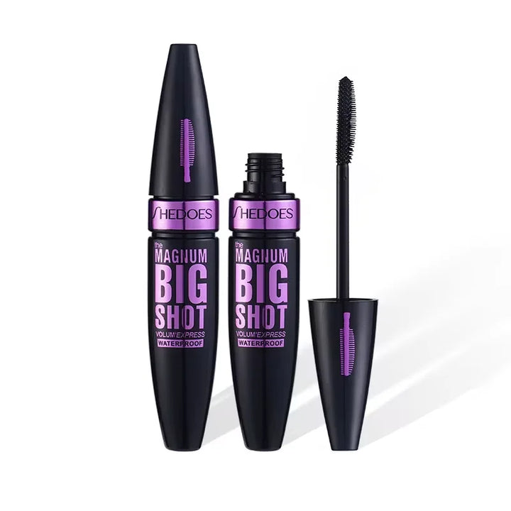 Black Thick eye black Lengthened Waterproof Sweat proof Lasting Lasting Lasting Mascara Setting Cream