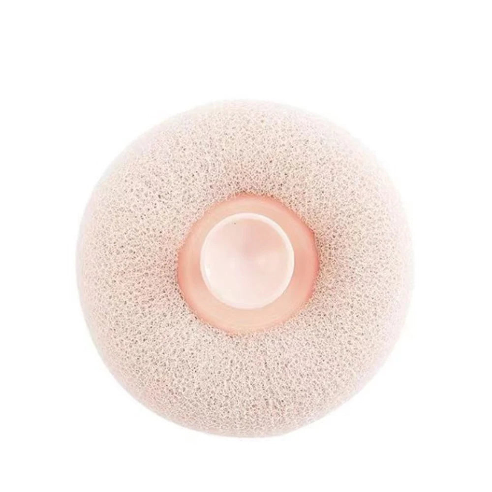 Round Soft Mesh Handheld Bath Sponge Balls Cleaning Brush Shower Body Cleaner Exfoliat Scrubbers Bath Ball Bathroom Accessories