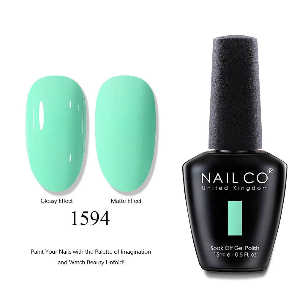 NAILCO Top Coat Base Coat Magic Remover Lacquer UV Color Gel Nail Polish Esmalte Soak Off Semi Permanente Vernis Nails Art Tips
