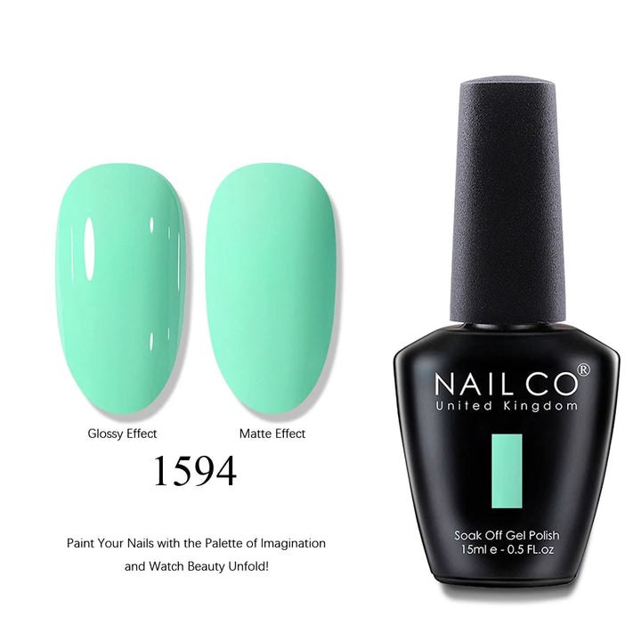 NAILCO Top Coat Base Coat Magic Remover Lacquer UV Color Gel Nail Polish Esmalte Soak Off Semi Permanente Vernis Nails Art Tips