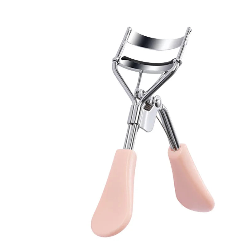 Silicone Handle Eyelash Curler Practical Eyelash Curler Wide Angle Curler Suitable Shaping Beginner Portable Eyelash Clip