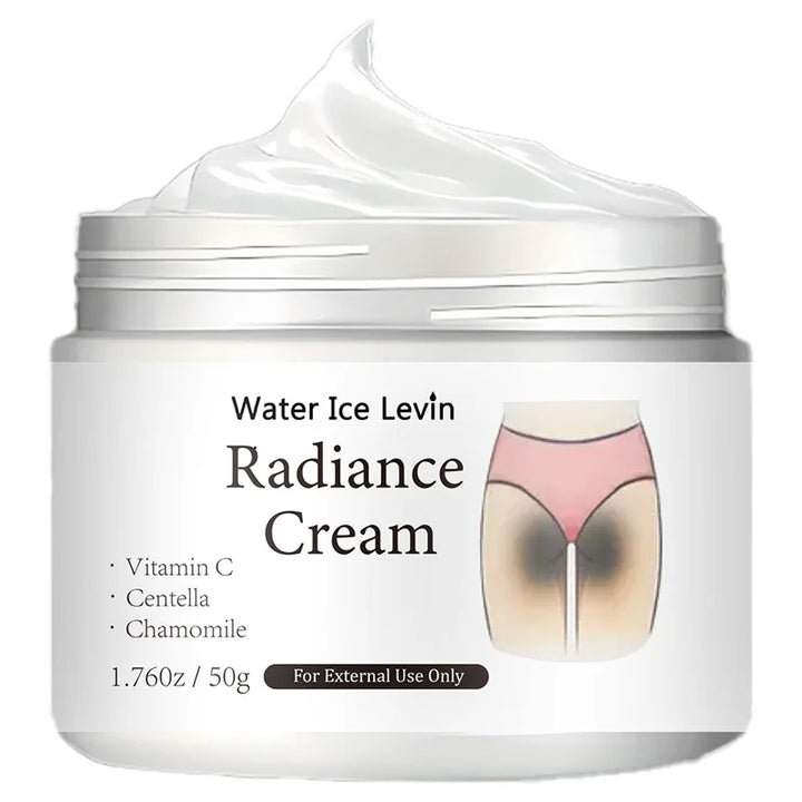 50g Brightening Cream - Contains Vitamin C, for private areas, underarms, joints, improves the appearance of melanin, brightens the skin on the inner thighs and buttocks