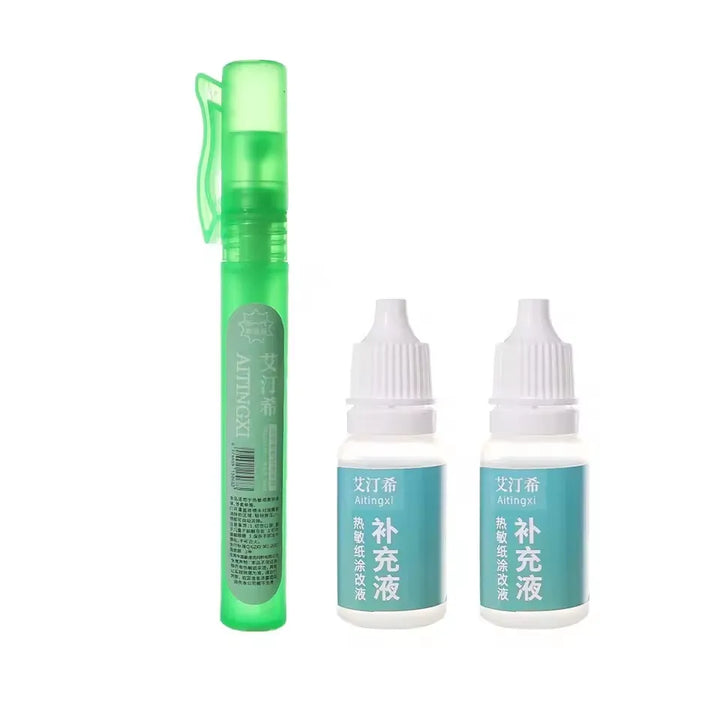 Elimination Privacy Spray Pen Thermal Paper Corrector Data Protection Privacy Protection Correction Fluid Portable Express Tool