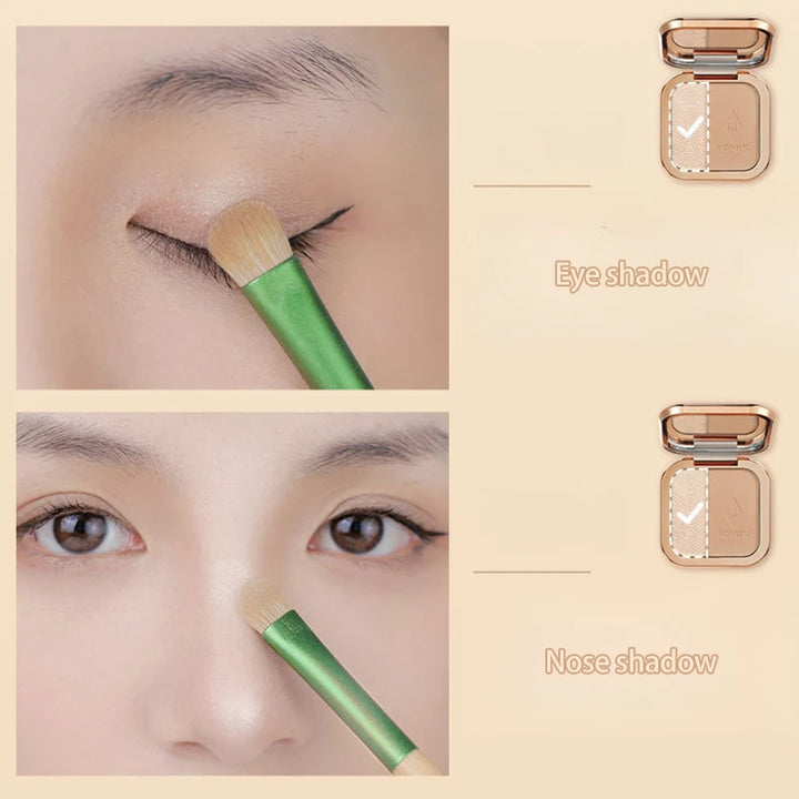 Bronze Contouring Palette Makeup Matte Blush Powder Highlighter Brightening Silkworm Rouge Cream Modify Concealer Cosmetics