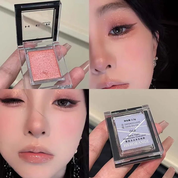 Herorange Glitter Single Eyeshadow No Fallout Diamond Sparkle Multi Use Inner Corner under Eye Fairy Makeup