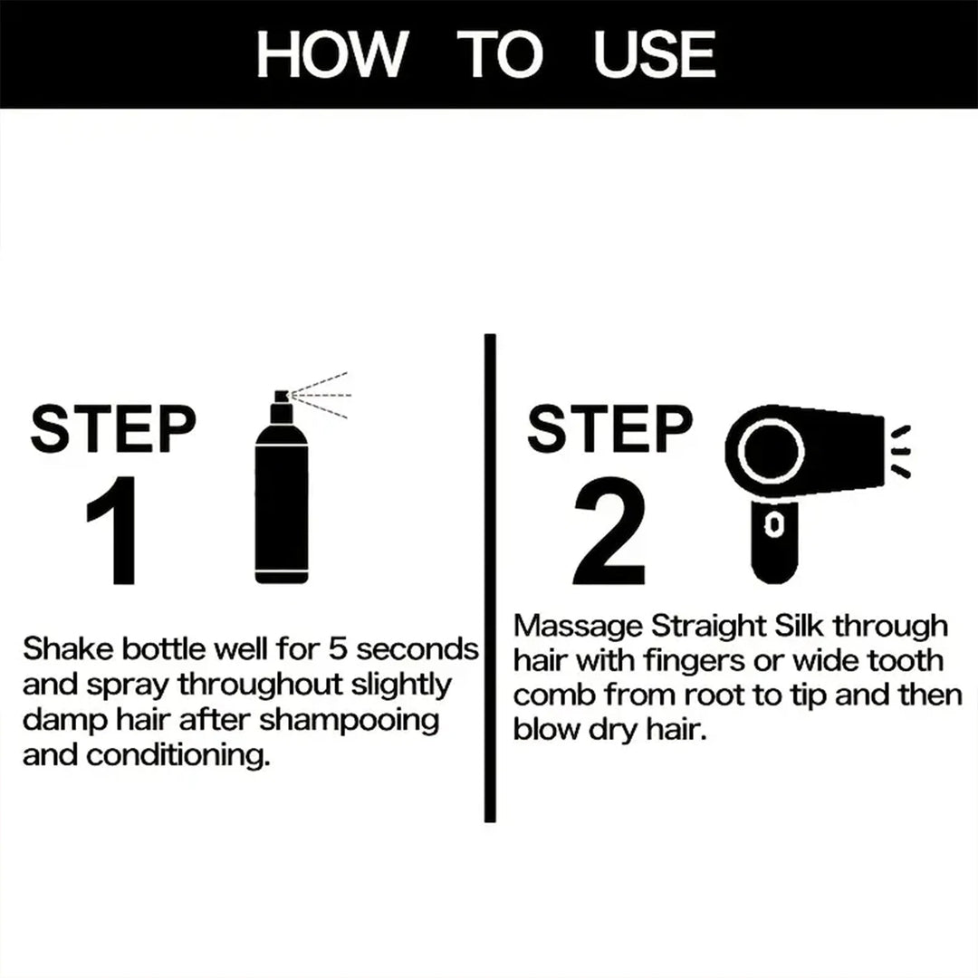 Leave-In Conditioner Spray with Keratin & Argan Oil - Deep Hydration for Curly/Color-Treated Hair - Frizz Control & Shine Enhanc