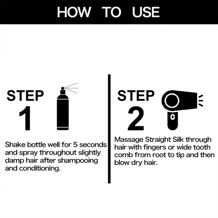 Leave-In Conditioner Spray with Keratin & Argan Oil - Deep Hydration for Curly/Color-Treated Hair - Frizz Control & Shine Enhanc