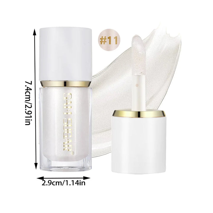 Facial Liquid Fluorescent Powder Antique Bronze Contour High Gloss Liquid Makeup Facial Shiny High Gloss