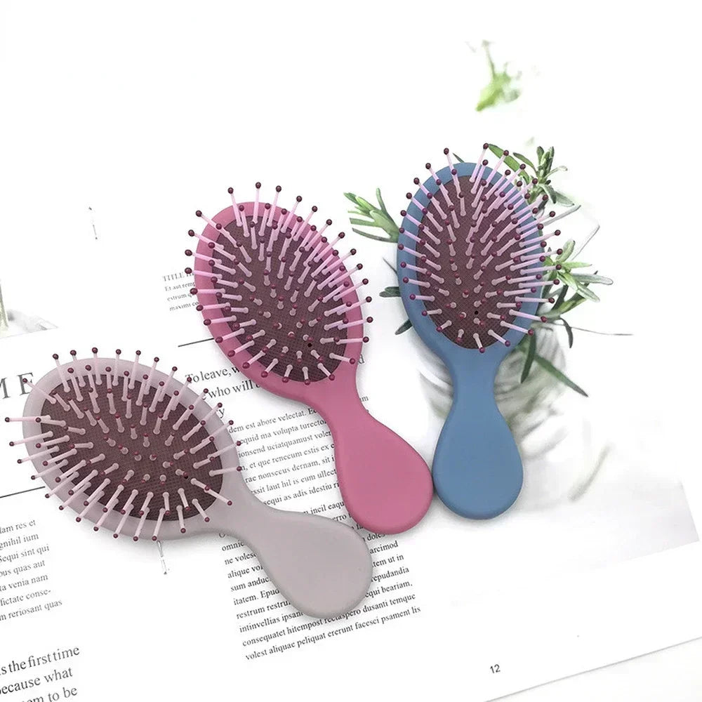 Mini Kids Hairdressing Comb Scalp MassageHair Brush Baby Wet Curly Detangle Hair Brush for Hair Care Brushes & Combs