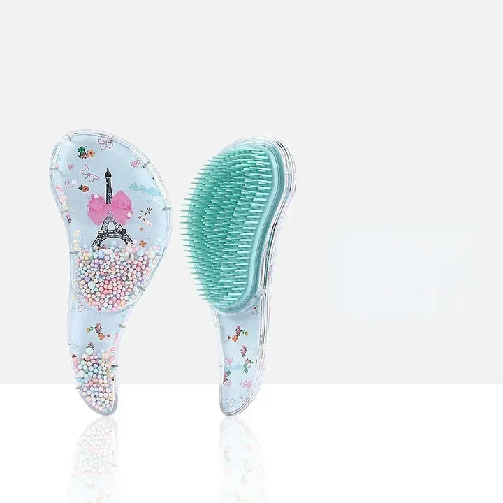 New Kids Star Magic Combs Anti-static Massage Unicorn Hair Brushes Tangle Detangle Shower Massage Hair Brush Comb