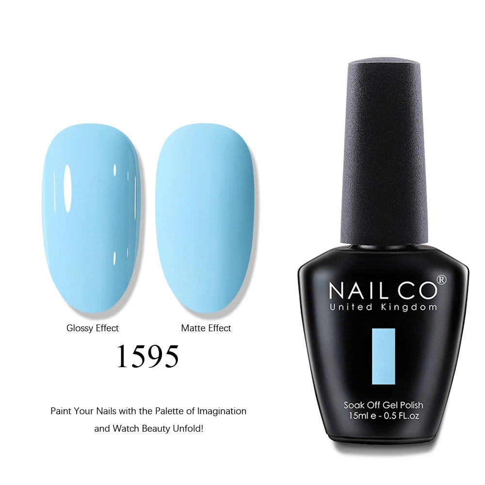 NAILCO Top Coat Base Coat Magic Remover Lacquer UV Color Gel Nail Polish Esmalte Soak Off Semi Permanente Vernis Nails Art Tips