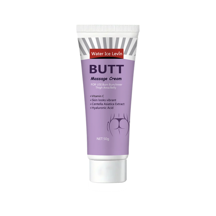 Hip cream with glycerin, vitamin C and hyaluronic acid for all skin types