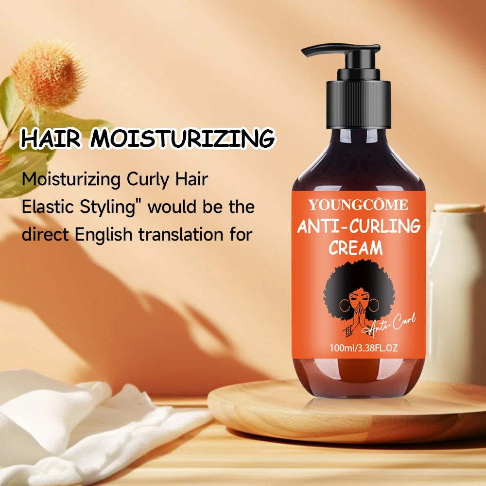 Moisturizes and Defines Curls, Perfectfor Dry and Frizzy Hair,Suitable for  men and women-100ml Curly Hair Styling Lotion