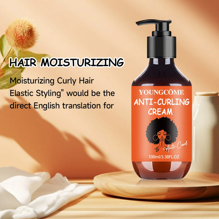 Moisturizes and Defines Curls, Perfectfor Dry and Frizzy Hair,Suitable for  men and women-100ml Curly Hair Styling Lotion
