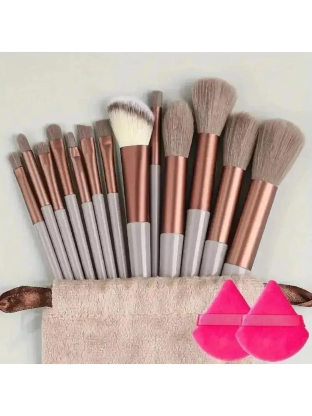13pc-Makeup brush set, soft and fluffy, professional makeup foundation brush, multi-style smudge makeup brush