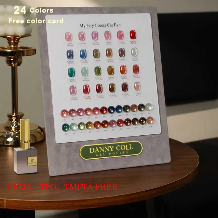 HEMA FREE TPO FREE Magnetic Cat Eye Glitter Gel Nail Polish UV Gel Varnish Soak Off Gelpolish Varnish Nail Art Lacque Primer