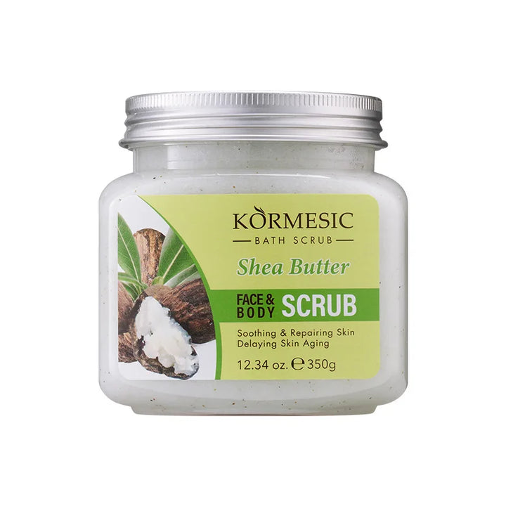 KORMESIC Turmeric Body Scrub Cream Facial Moisturizing Deep Cleansing Milk Rose Gentle Tender Face Exfoliation Skin Care Product