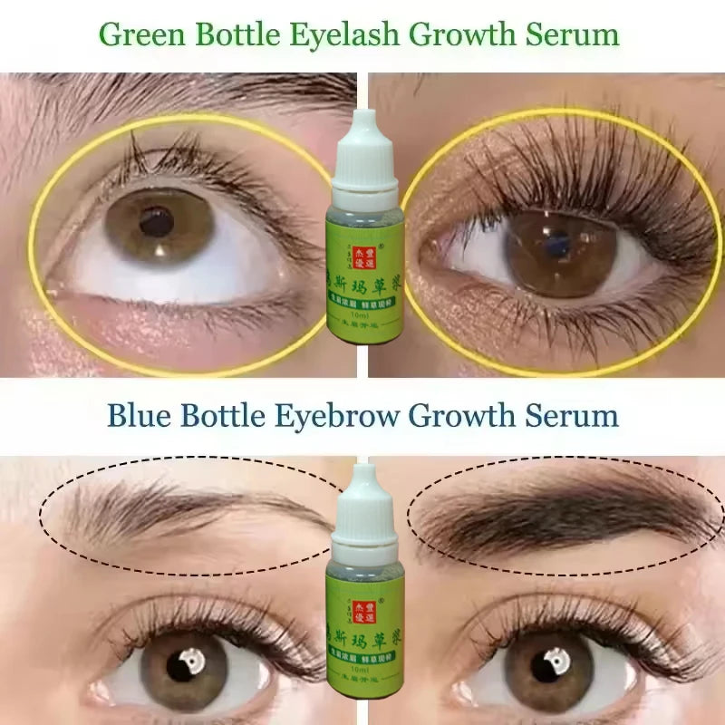 Eyebrows Growth Liquid Hair Fast Longer Fuller Thicker Usma Grass Serum Hair Loss Treatment Product Prevent Baldness Makeup New